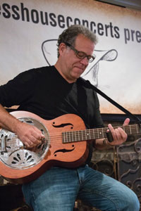 Cliff Eberhardt playing guitar